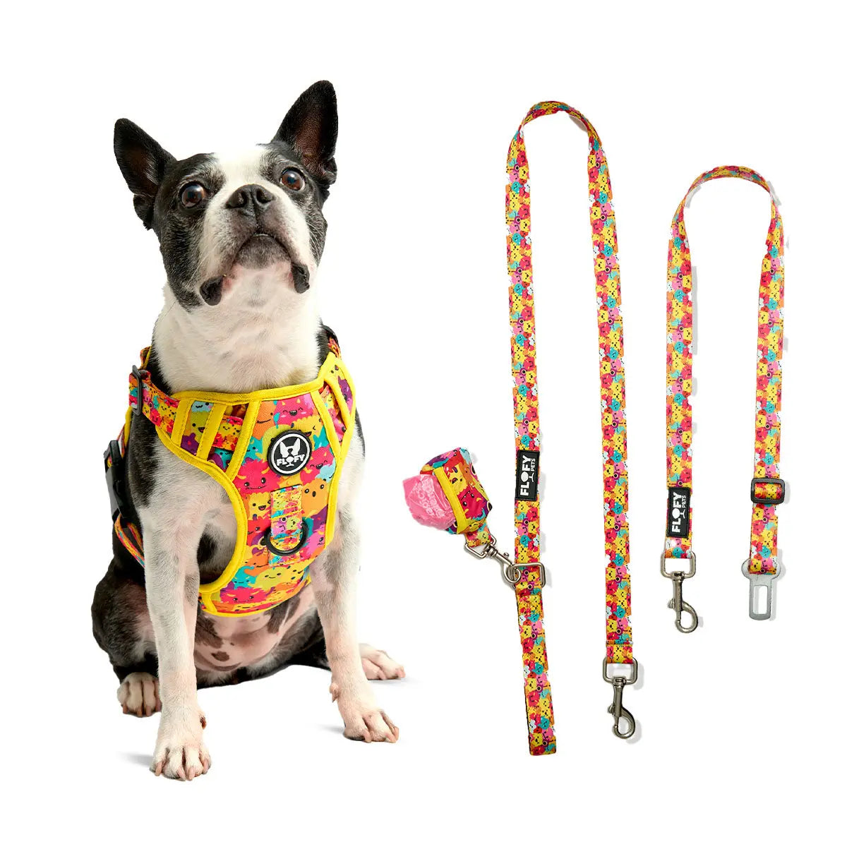 Combo Road Trip Pechera Evo 2.0 + Correa + Cinturón de Carro Frida Pets