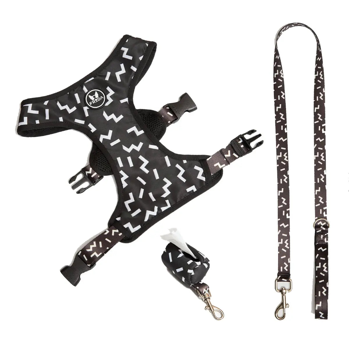 Pechera para mascotas y Correa - Serenity Black Frida Pets