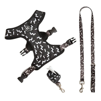 Pechera para mascotas y Correa - Serenity Black Frida Pets