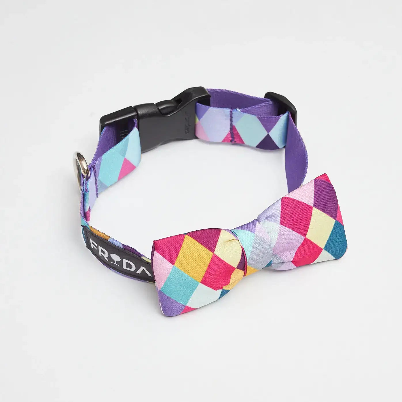 Collar de mascotas Rombos Morados Frida Pets