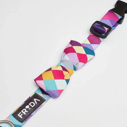 Collar de mascotas Rombos Morados Frida Pets