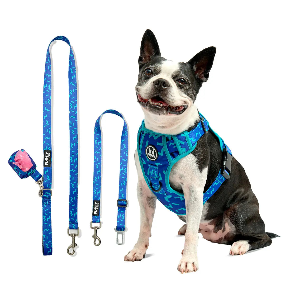Combo Road Trip Pechera Evo 2.0 + Correa + Cinturón de Carro Frida Pets