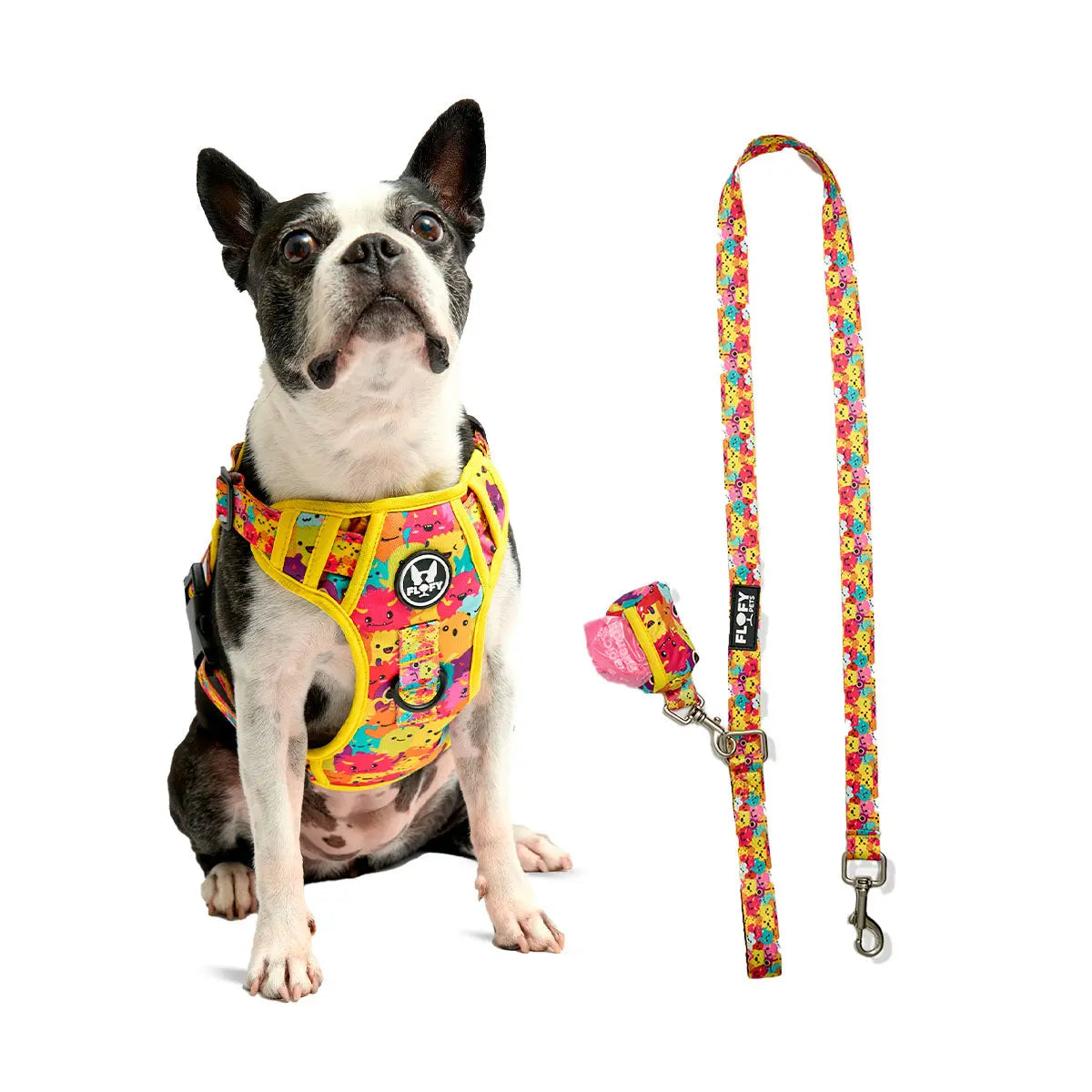 Pechera para mascotas Evo 2.0  con Correa + Portabolsas + Envio Gratis
