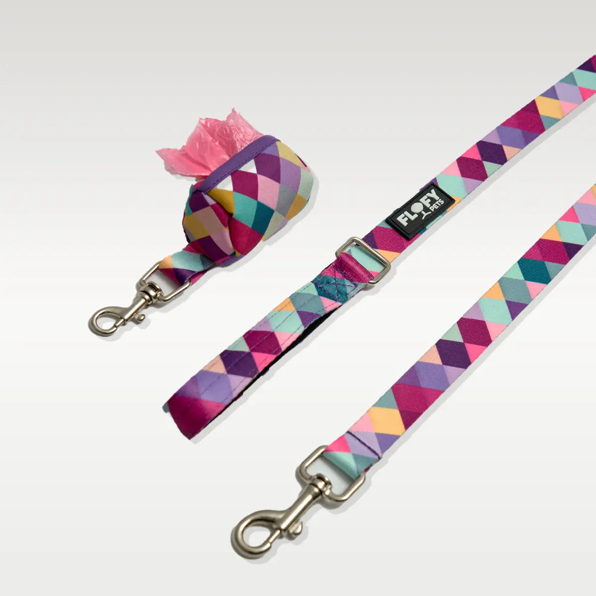 Correa de mascotas Rombos Morados Frida Pets