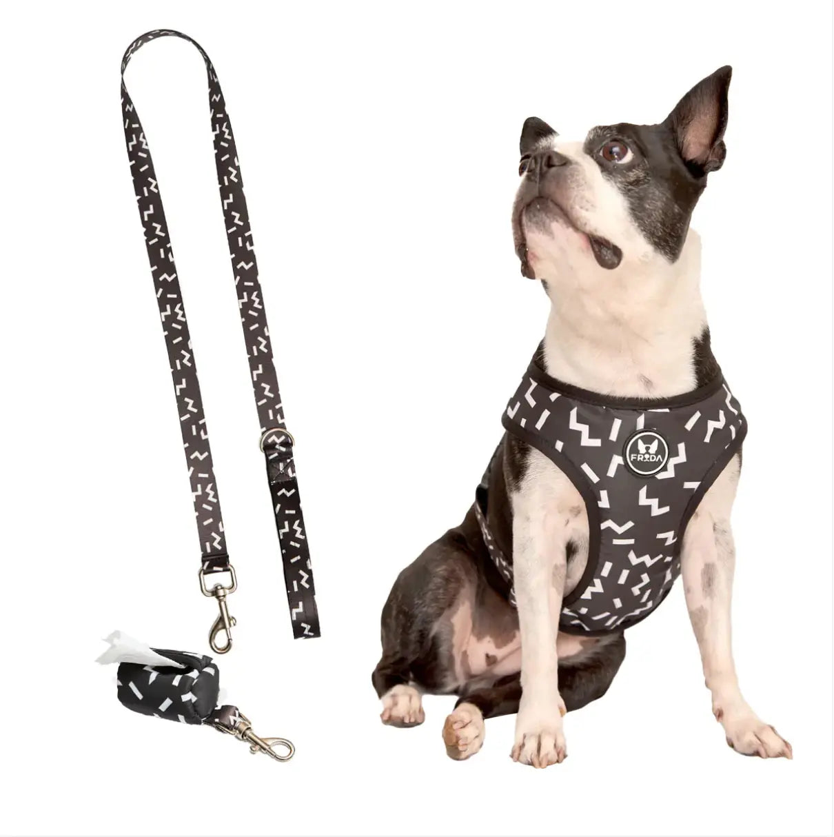 Pechera Tradicional para mascotas Incluye Correa + Portabolsas + Envio Frida Pets