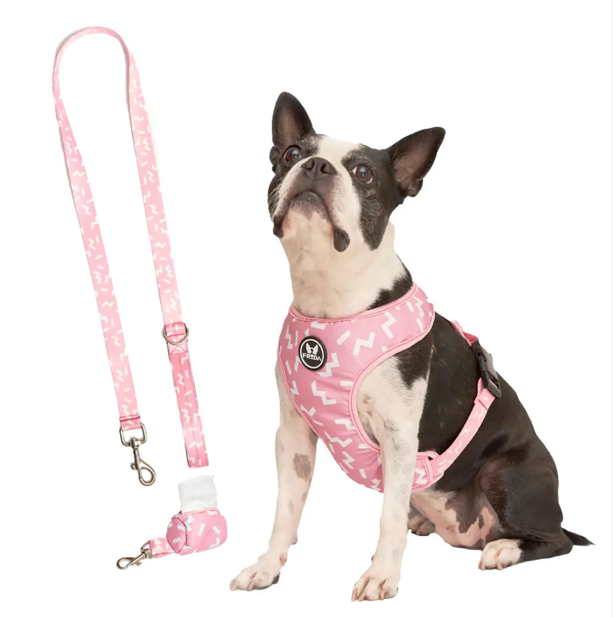Pechera Tradicional para mascotas Incluye Correa + Portabolsas + Envio Frida Pets