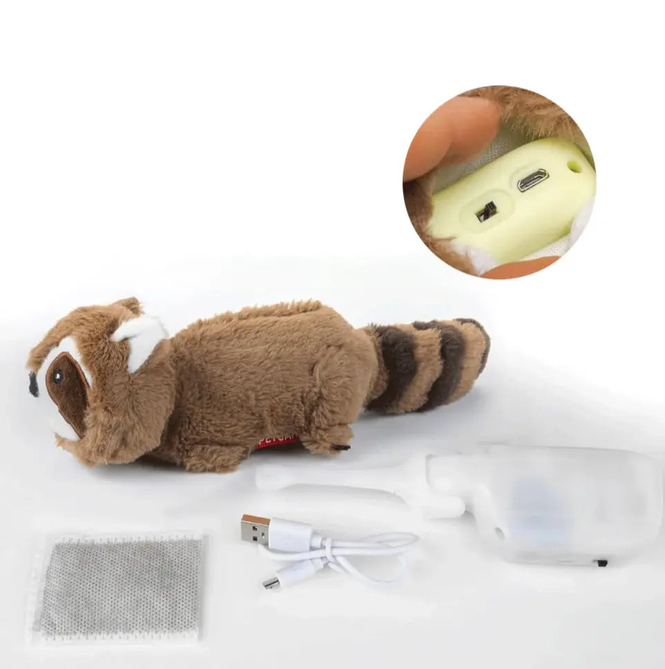 4Peluche con Movimiento y Sonido para mascotas - Carga USB Frida Pets