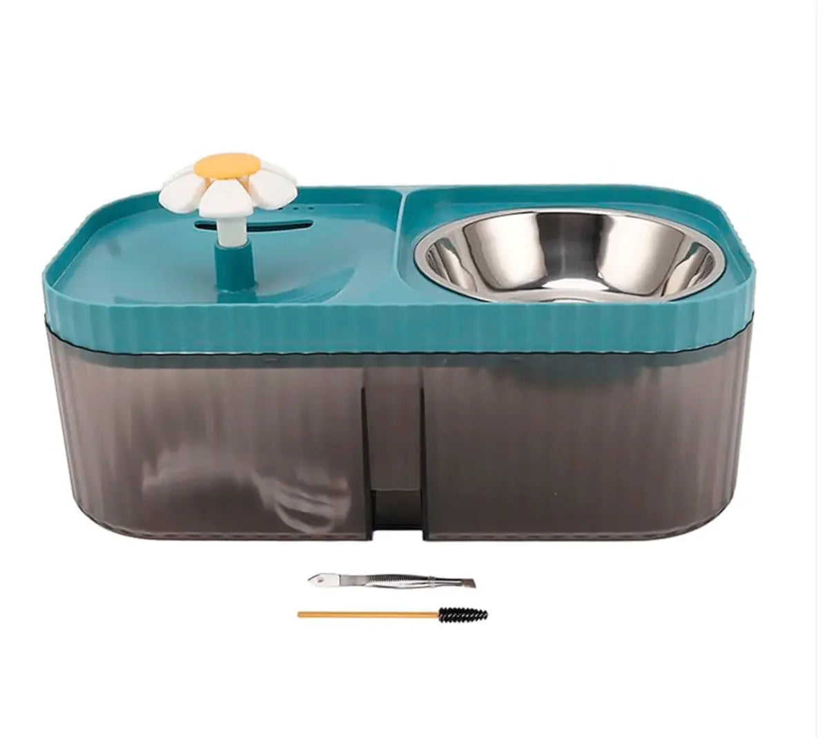 Comedero con Fuente de Agua Electrica Frida Pets
