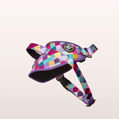 Pechera Flofy Rombos Morados Frida Pets