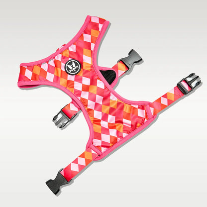 Pechera para mascotas Rombos Fucsias Frida Pets