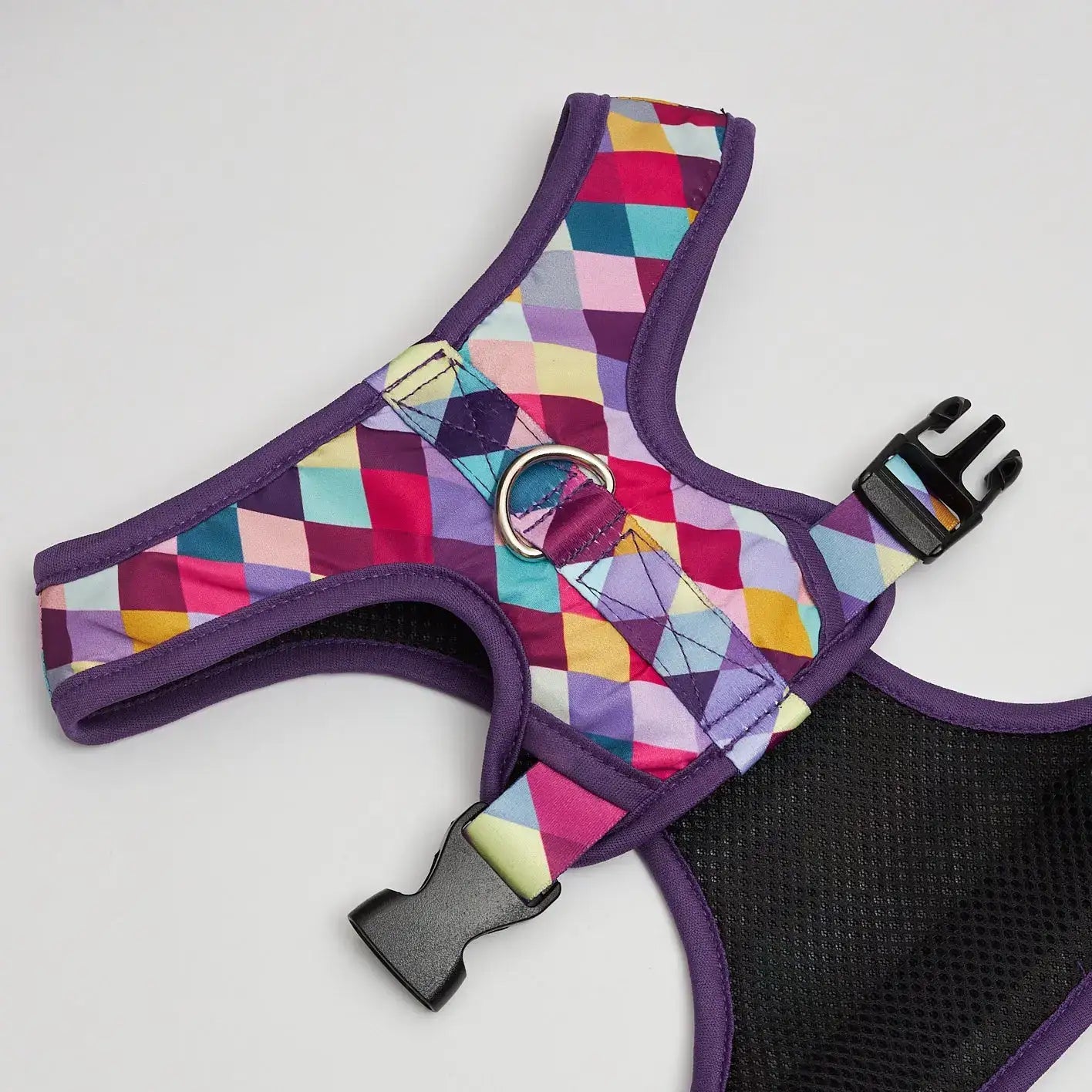 Pechera para mascotas Rombos Morados Frida Pets