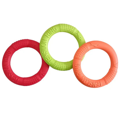 Anillo volador para perros tipo frisbee de Caucho Frida Pets