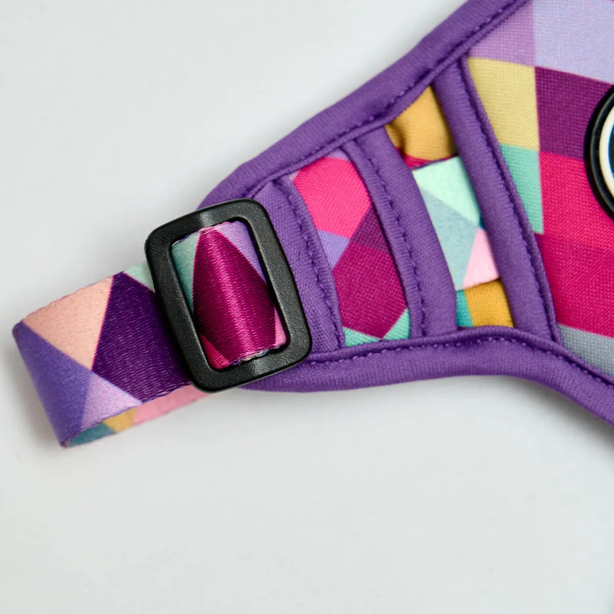 Pechera para mascotas  Evo 2.0  - Rombos Morados Frida Pets